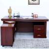 1.4m Mahogany Executive Office Desk thumb 0