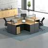 Curved 4 Way Office Workstation Desk thumb 0