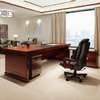 Office Desks: Executive Mahogany Home Office Desk 1600mm thumb 6