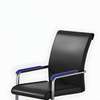 Office seats: Medium back leather office seat thumb 3