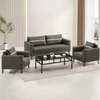 Leather 5 Seater Executive Reception Bench thumb 5