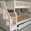 Wooden Bunk Bed Full/Twin with Storage Drawers thumb 4