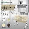 Brown Foldable Conference Meeting Table thumb 8