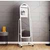 Metal Frame Swivel Dressing Mirror With Storage thumb 0