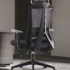 Office Chair: Black Fabric Back Office Chair thumb 5