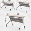 Brown Foldable Conference Meeting Table thumb 13