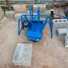 Blue Cement Block Making Machine Compact Mechanical Press thumb 1