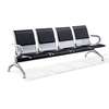 Metal Frame 4 Seater Padded Reception Office Bench thumb 9