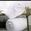 King-size white striped duvet thumb 2