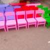 Colorful Kids Table Set Hexagonal 6 Chairs Foldable thumb 13