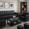 5 Seater Leather Reception Office Sofa thumb 1