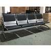 Metal Frame 4 Seater Padded Reception Office Bench thumb 11