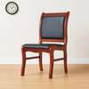 Wooden Frame Boardroom Office Chair thumb 11