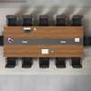 2.4 Meter Manufactured Wood Boardroom Table thumb 1