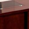 Modern Writing Desk with Cabinet and Drawers thumb 3
