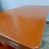 Coffee Table: Hollyhock Wood Table, Sleek Mahogany Finish thumb 4