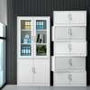 Office file cabinet: Lockable half glass office file cabinet thumb 0