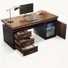 Office Desks: Executive Office Desk In Sepia thumb 5