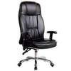 Office seats: High back leather reclining office seat thumb 1