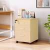 under desk movable 3-drawer cabinet thumb 3