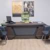 Office Desk: 2.4m Stylish Modern Executive Office Desk thumb 3