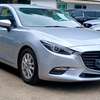 Mazda Axela 2017 model Silver color fully loaded thumb 1