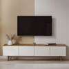 White Wooden TV Cabinet thumb 0