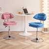 Barstool; Adjustable Leather Barstool thumb 5