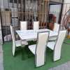 Dining Tables : 6 Seater Marble Top Dining Table thumb 6
