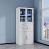 2-Door Metallic Filing Cabinet with Safe thumb 2