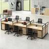 Office Workstation: 6 Way Brown Office Workstation In Suneka thumb 4
