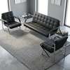 Reception 5 Seater Leather Office Sofa thumb 1