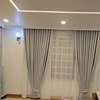 Elegant Neutral Beige Curtains with Sheer Inner Panels thumb 1