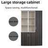 Office cabinet: 3-door wooden executive file cabinet thumb 2