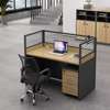 Modern 1 -Way Office Workstation thumb 2