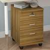 Office Cabinet; 3 Drawer Mobile Pedestal Filing Cabinet: thumb 1