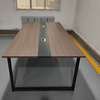 Metal Frame Wooden Boardroom Table thumb 11