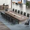 Conference table: 3.0m boardroom meeting table thumb 1