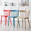 Dining Chair: Plastic Bistro Modern Plastic Dine Chairs thumb 0