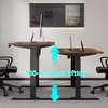 Desk: Electric Height Adjustable Sit Stand Office Desk thumb 0