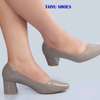 Ladies chunky heels thumb 2