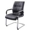 Office seats: High back leather visitor office seat thumb 2