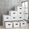 Office Cabinet : Four-Drawer Vertical Steel Filing Cabinet thumb 4