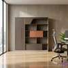 Wooden Storage Cabinet And Bookshelf thumb 1