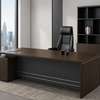 Office Desk: 180CM Luxurious Dark Wood Office Desk thumb 0