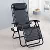 Black Mesh Foldable Leisure Chair thumb 6
