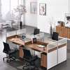 Workstations: Modern Modular Desk Set up For 4 Users thumb 5