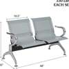 Metal 2 Person Waiting Office Bench thumb 5