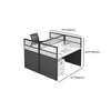 Open View 2-Way Modular White Office Workstation thumb 4