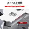 White Modern Foldable Conference Office Table thumb 1